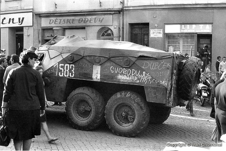 Srpen 1968 Valašské Meziříčí ( )